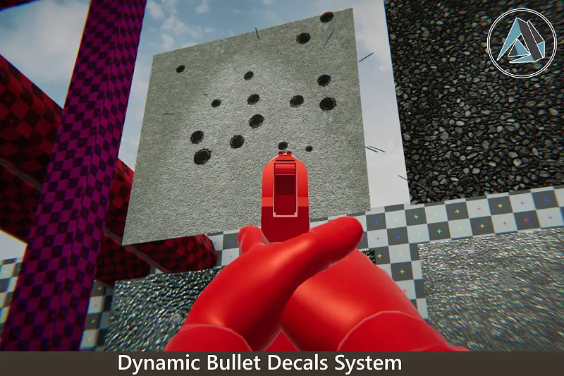 Dynamic Bullet Decals System Asset Thumbnail