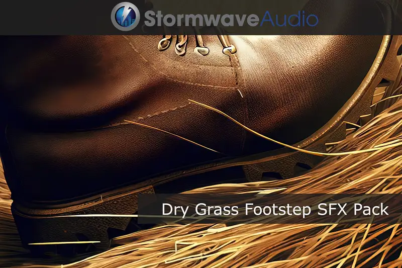 Dry Grass Footstep Sound Effects Asset Thumbnail