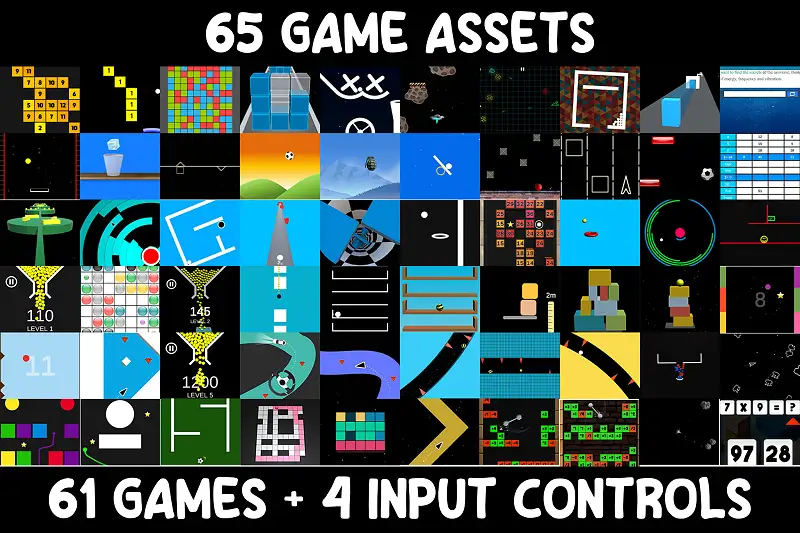 65 Game Assets Bundle - Ultimate Asset Collection Asset Thumbnail