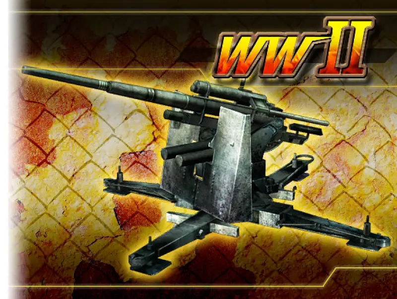 #19 Eighty Eight Artillery Gun Asset Image