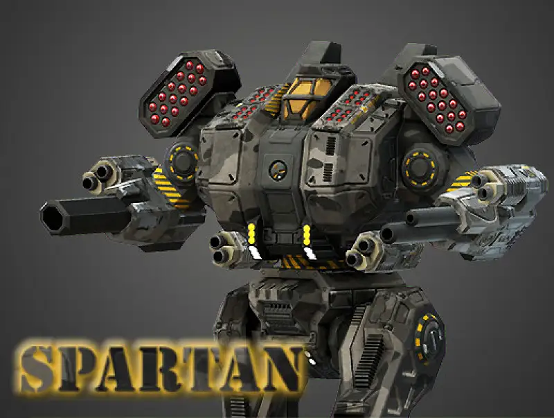 Spartan - Battle Mech Asset Thumbnail