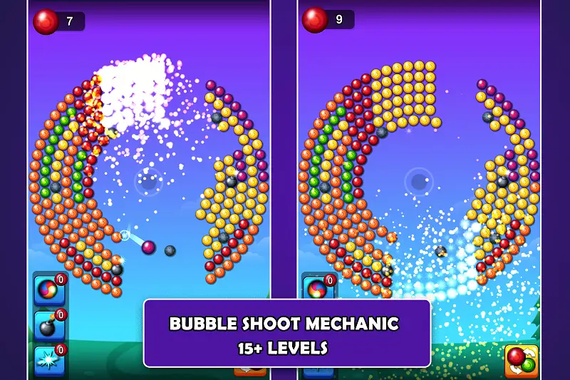 Bubble Shooter Revolver - Complete Game Template Asset Thumbnail
