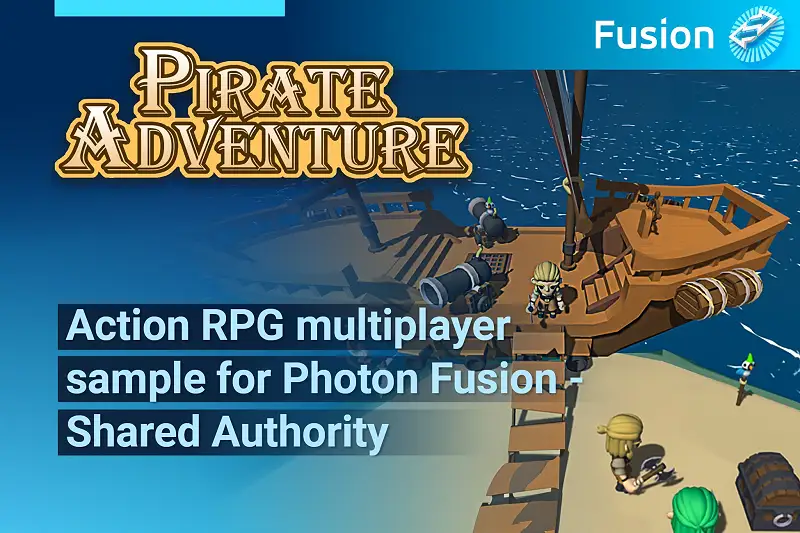 Pirate Adventure - Photon Fusion Multiplayer Sample Asset Thumbnail