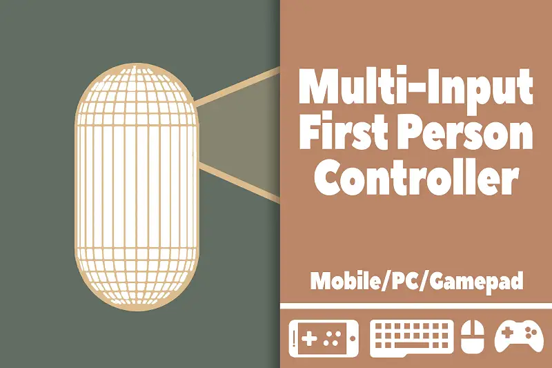 Multi-Input First Person Controller Asset Thumbnail