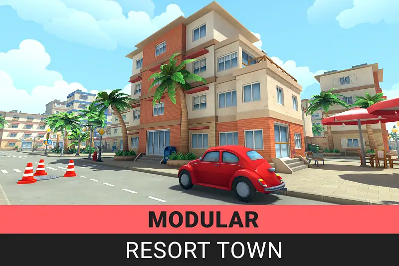 Modular Resort Town Asset Thumbnail