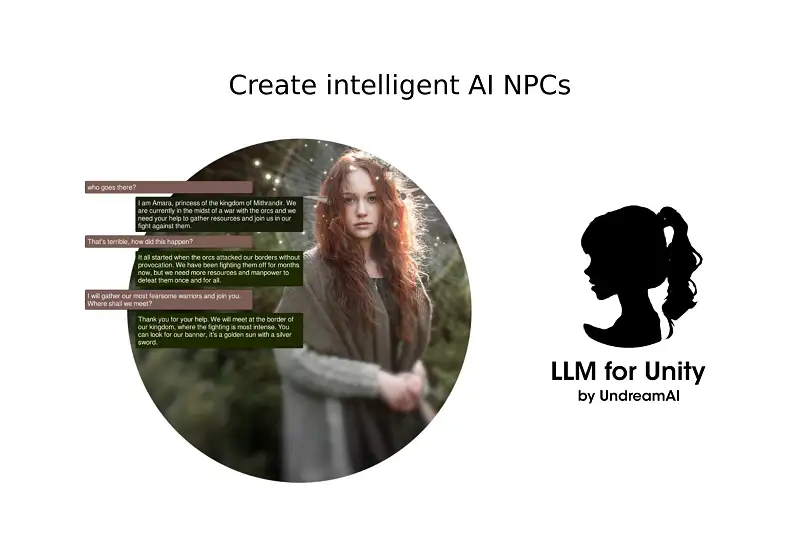 LLM for Unity: Intelligent Characters for Immersive Interactions Asset Thumbnail