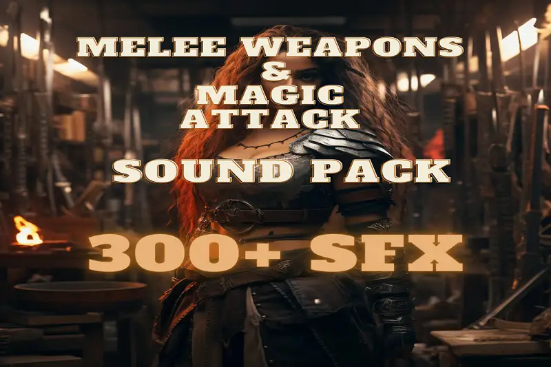 Enhance Combat with 319 Expertly Crafted Sound Effects Asset Thumbnail
