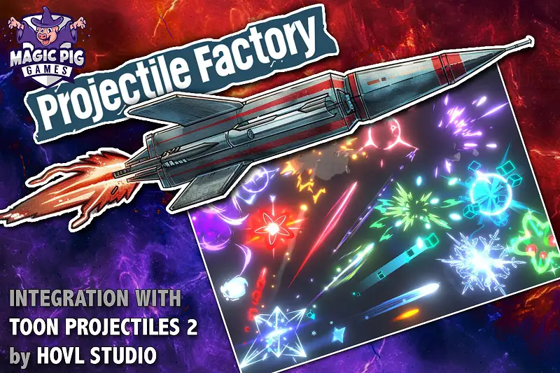 Projectile Factory for Toon Projectiles 2 Asset Thumbnail
