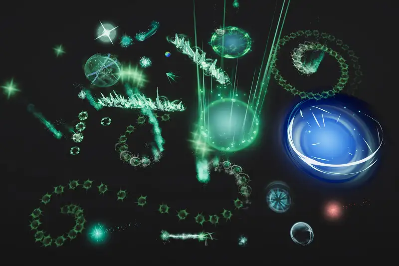 Stylized Wind RPG Spell Pack (47 VFX) Asset Thumbnail