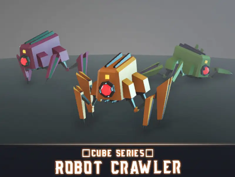 CUBE - Robot Crawler Asset Thumbnail