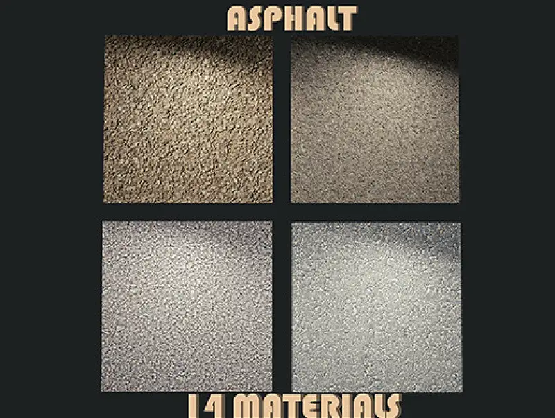 Asphalt materials Asset Thumbnail