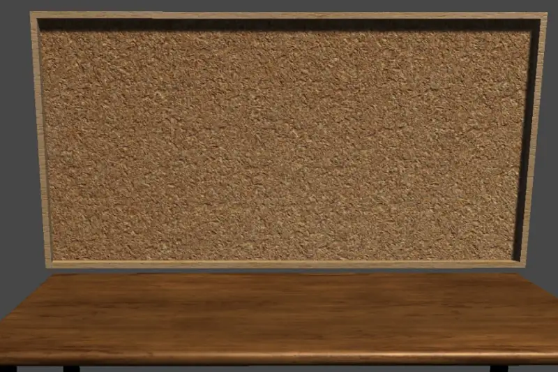 Corkboard & Desk Asset Thumbnail