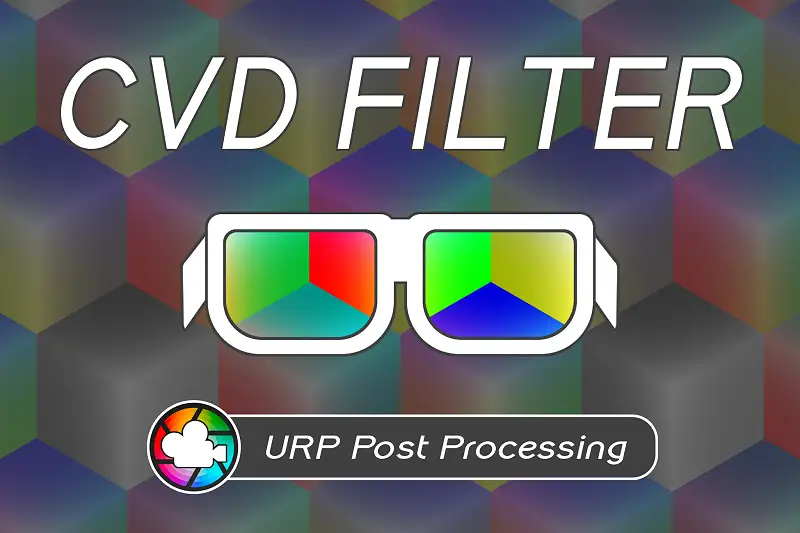 Color Vision Deficiency (CVD) Filter for URP Asset Thumbnail