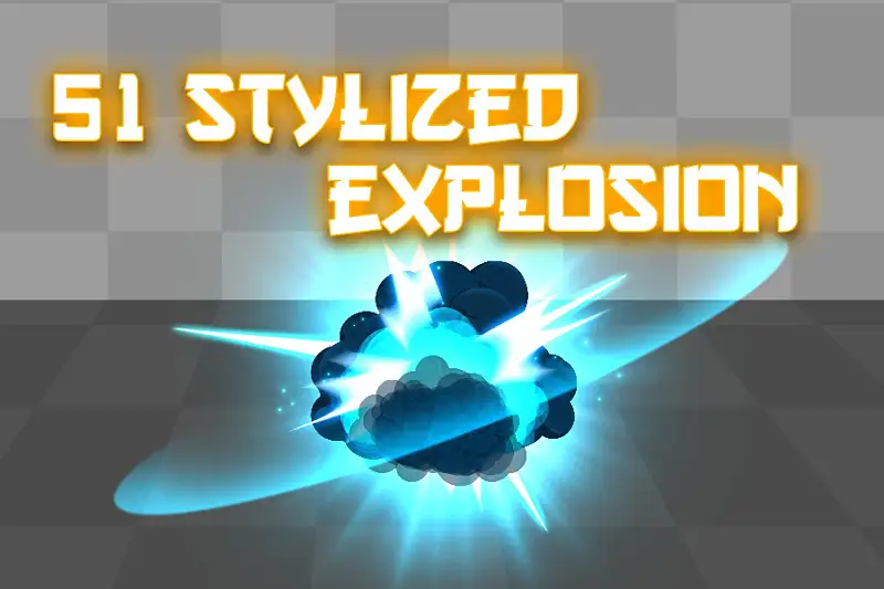 Stylized Explosion Effects for Mobile Games Asset Thumbnail