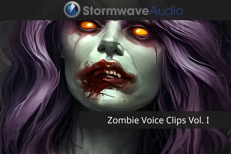 Zombie Sound Effects Package Asset Thumbnail