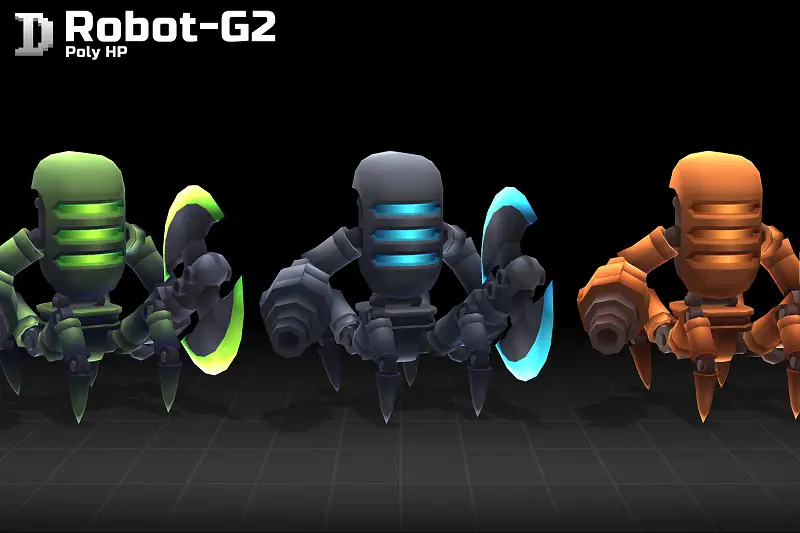 Poly HP - Robot-G2 Asset Thumbnail