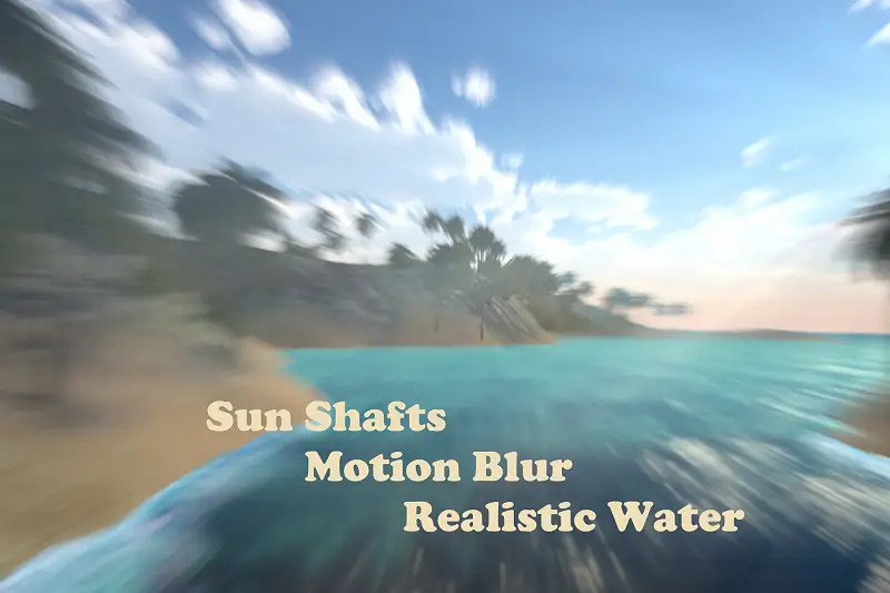 URP Extensions: Sun Shafts, Motion Blur, Realistic Water Asset Thumbnail
