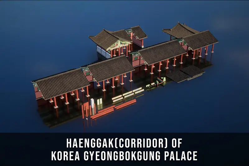 Gyeongbokgung Palace Corridor Asset Thumbnail