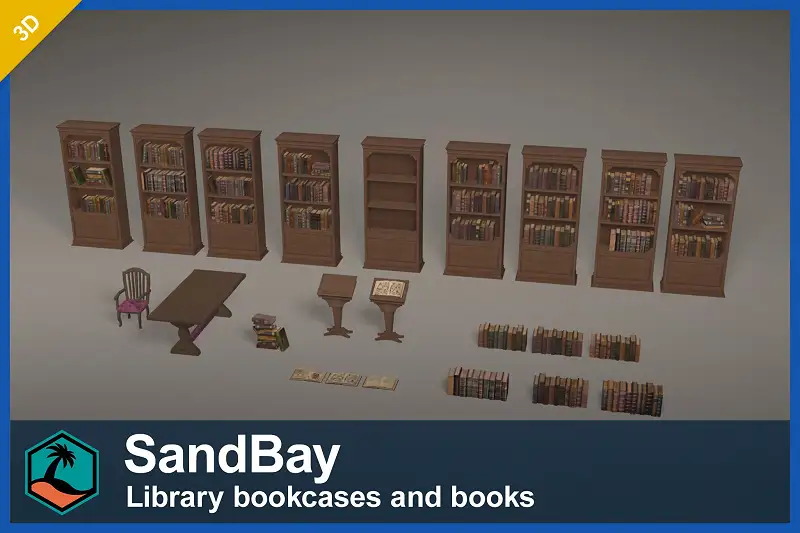 Magical Library Assets Asset Thumbnail