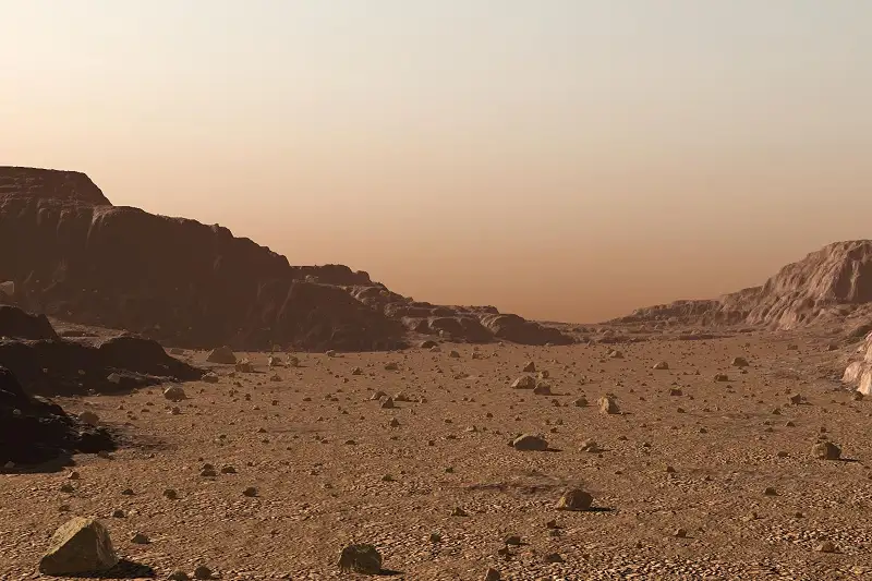 Martian surface - stony area Asset Thumbnail