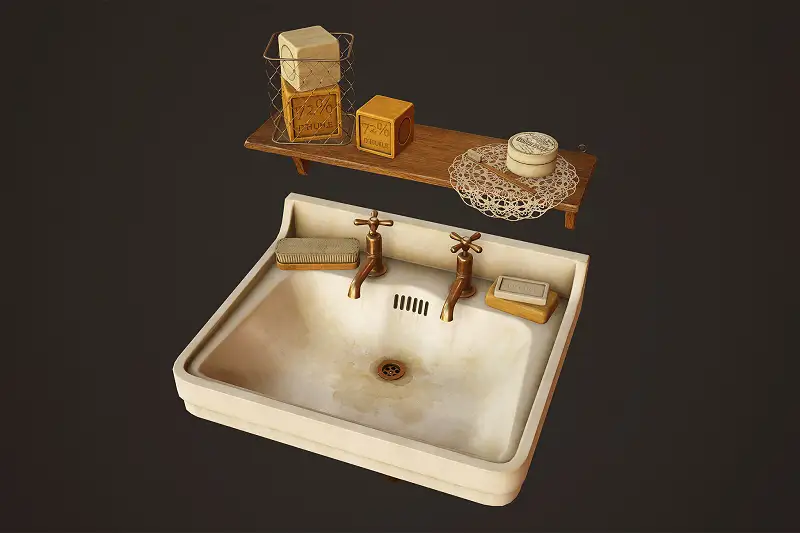 Victorian Sink and Bath Props Asset Thumbnail
