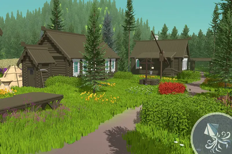 Poly Village: A Charming Settlement Asset Asset Thumbnail