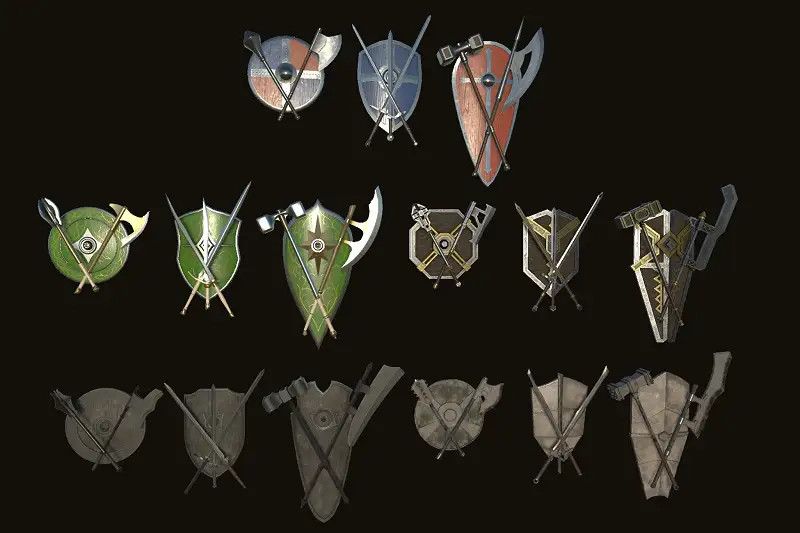 Pack of Fantasy Weapons Asset Thumbnail