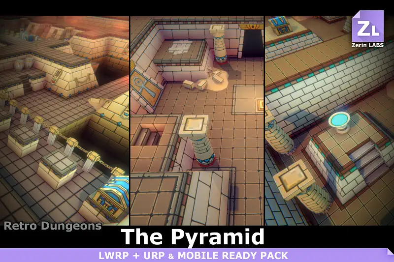 Ancient Pyramid Dungeon Kit Asset Thumbnail