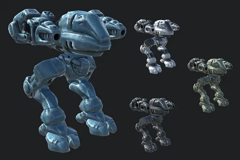 Robot 4 Storm Asset Thumbnail