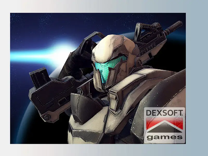 Futuristic Soldier Asset Thumbnail