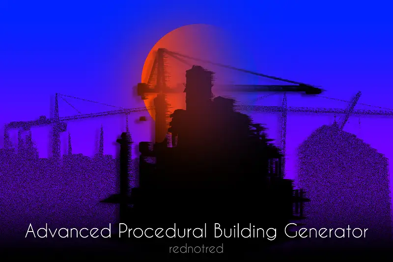 Advanced Procedural Building Generator Asset Thumbnail