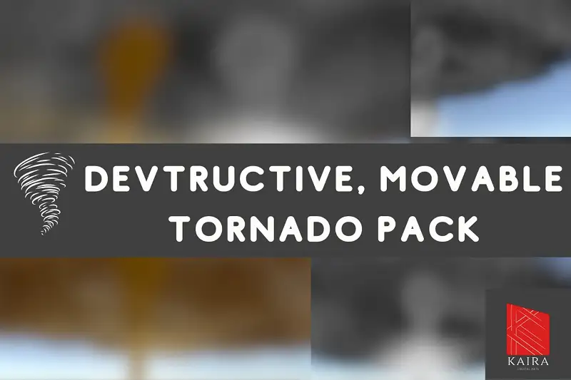 3D Destructive&Moveable Tornado Pack Asset Thumbnail