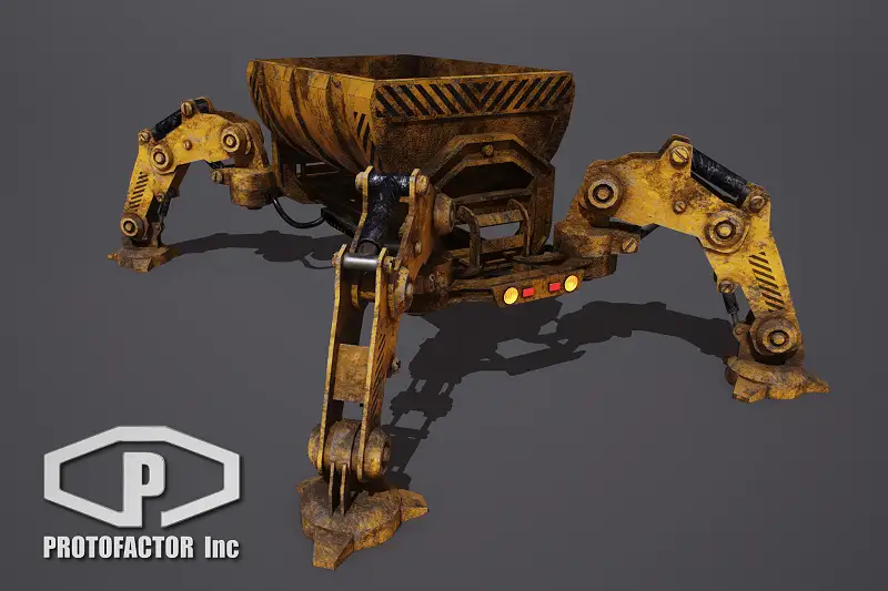 SCI FI: MINING WAGON DROID Asset Thumbnail
