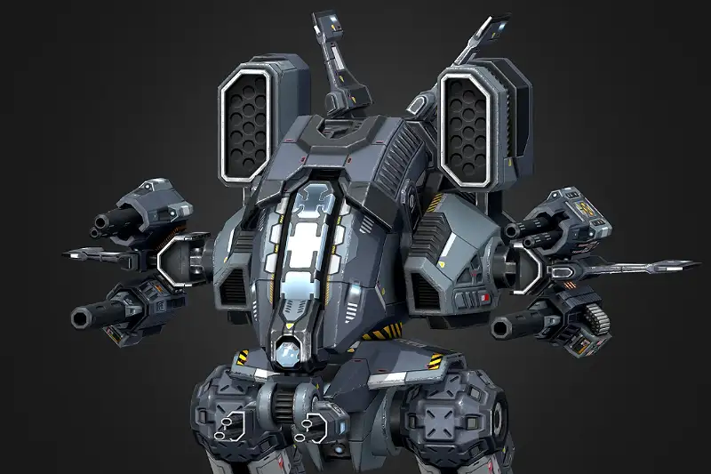 Battle Mech Falcon MK2 Asset Thumbnail