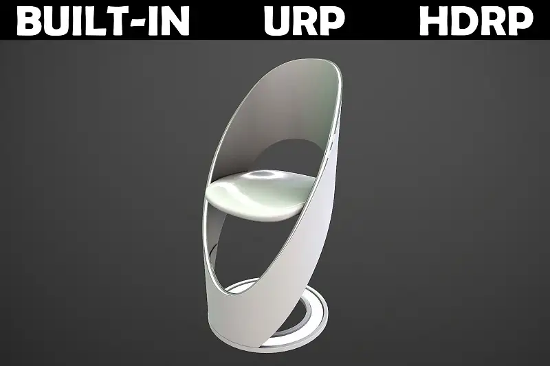 Futuristic Chair Sci-fi - BananaMonkey Asset Thumbnail