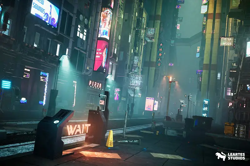 Cyberpunk Environment Megapack Asset Thumbnail