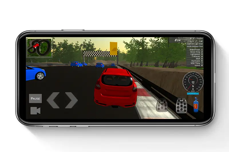 Mobile Racing Game Template Asset Thumbnail