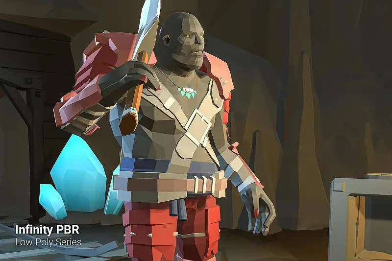 Low Poly Character - Troll - Fantasy RPG Asset Thumbnail