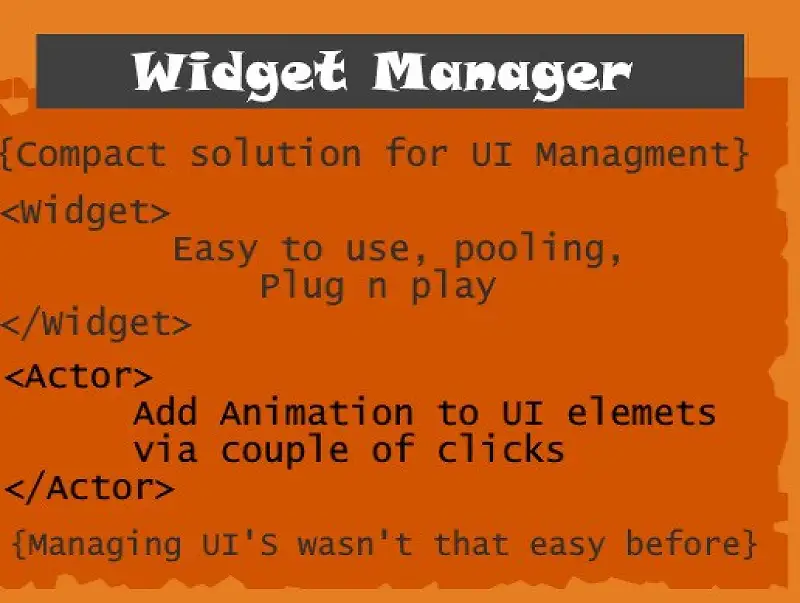 UI (Widget) Manager Asset Thumbnail