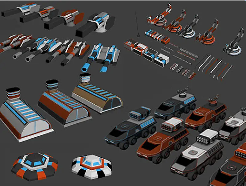 WarZone vehicle pack Asset Thumbnail