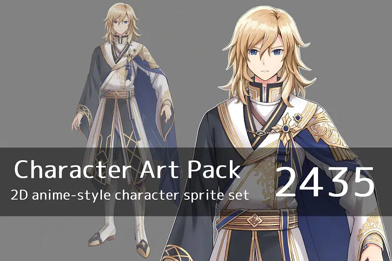 Anime Character Art Pack: 2435 Asset Thumbnail