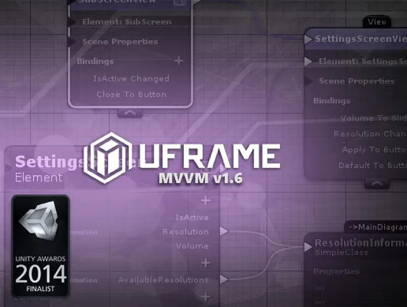 uFrame Game Framework Asset Thumbnail