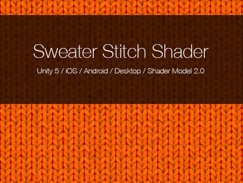 Sweater Stitch Shader Asset Thumbnail