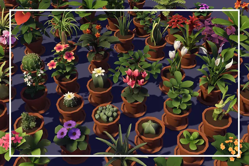House Plants Megapack Asset Thumbnail