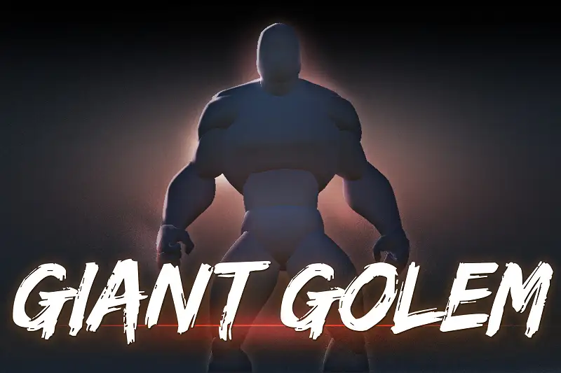 Giant Golem AnimSet Asset Thumbnail
