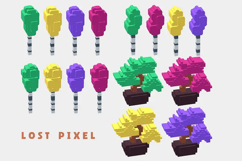 Lost Pixel - Pack 1 Asset Thumbnail