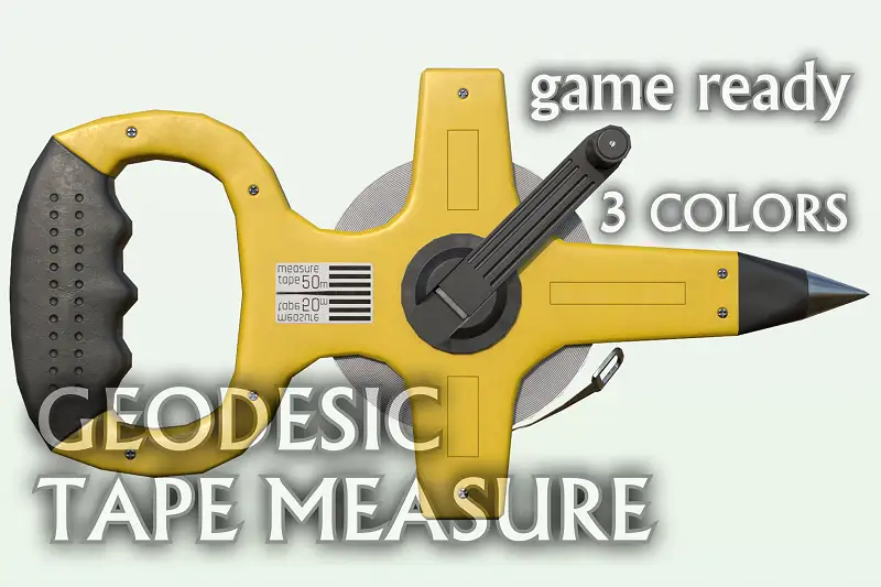 Measuring Tape Geodetic Game Ready Asset Thumbnail
