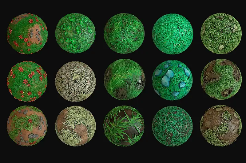 Pack Stylized Texture 4 Asset Thumbnail
