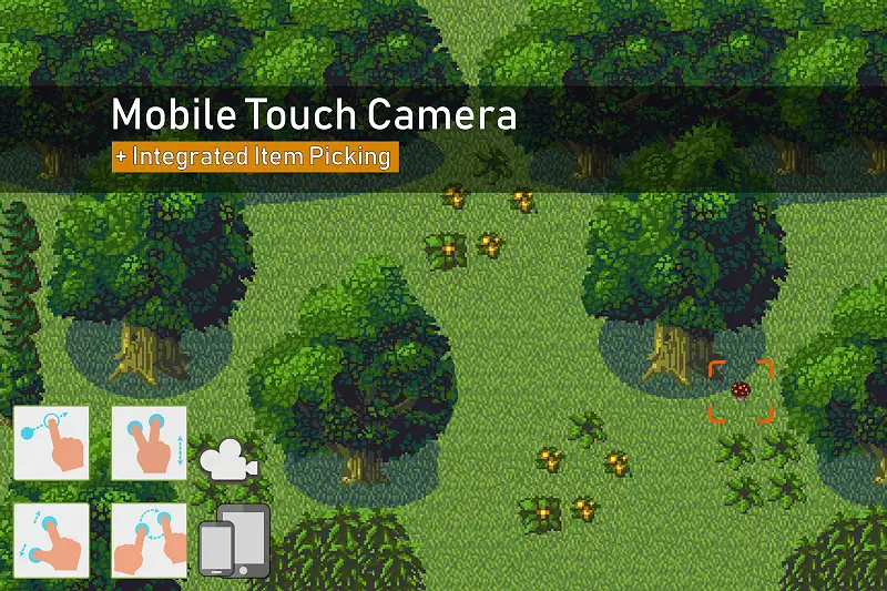 Mobile Touch Camera for Unity Asset Thumbnail
