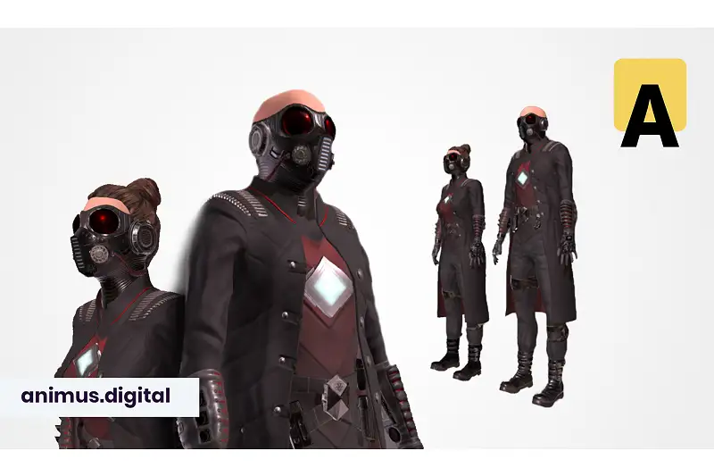 Sci-fi suit AC-1 modular pack Asset Thumbnail